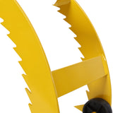 Automatic Grip and Release Log Tongs 360° Swivel Lifting Tongs with 4 Claws 21' Open 3300 LBS Capacity - Fab Heavy Parts