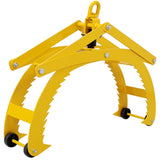 Automatic Grip and Release Log Tongs 360° Swivel Lifting Tongs with 4 Claws 25'' Open 3300 LBS Capacity - Fab Heavy Parts