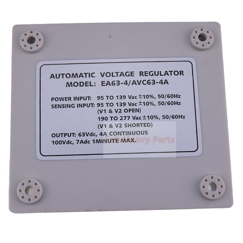 Automatic Voltage Regulator AVR EA63 - 4 for Basler Generator - Fab Heavy Parts