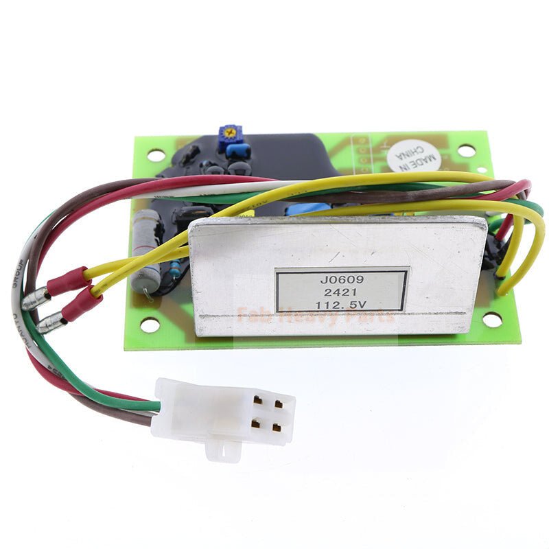 Automatic Voltage Regulator AVR J0609 for Robin RGV7500 Yamaha EF12000 7500 Taiyo TSV7500 Mitsubishi MGE6700 5KW 220V - Fab Heavy Parts