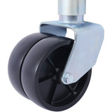 1500lbs Trailer Jack with Double Wheel Adjustable 12" Lift Swivel Tongue Towing