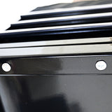 300 Lbs Capacity Heavy Duty Rolling Bench with 360 Degree Swivel Wheels--Black