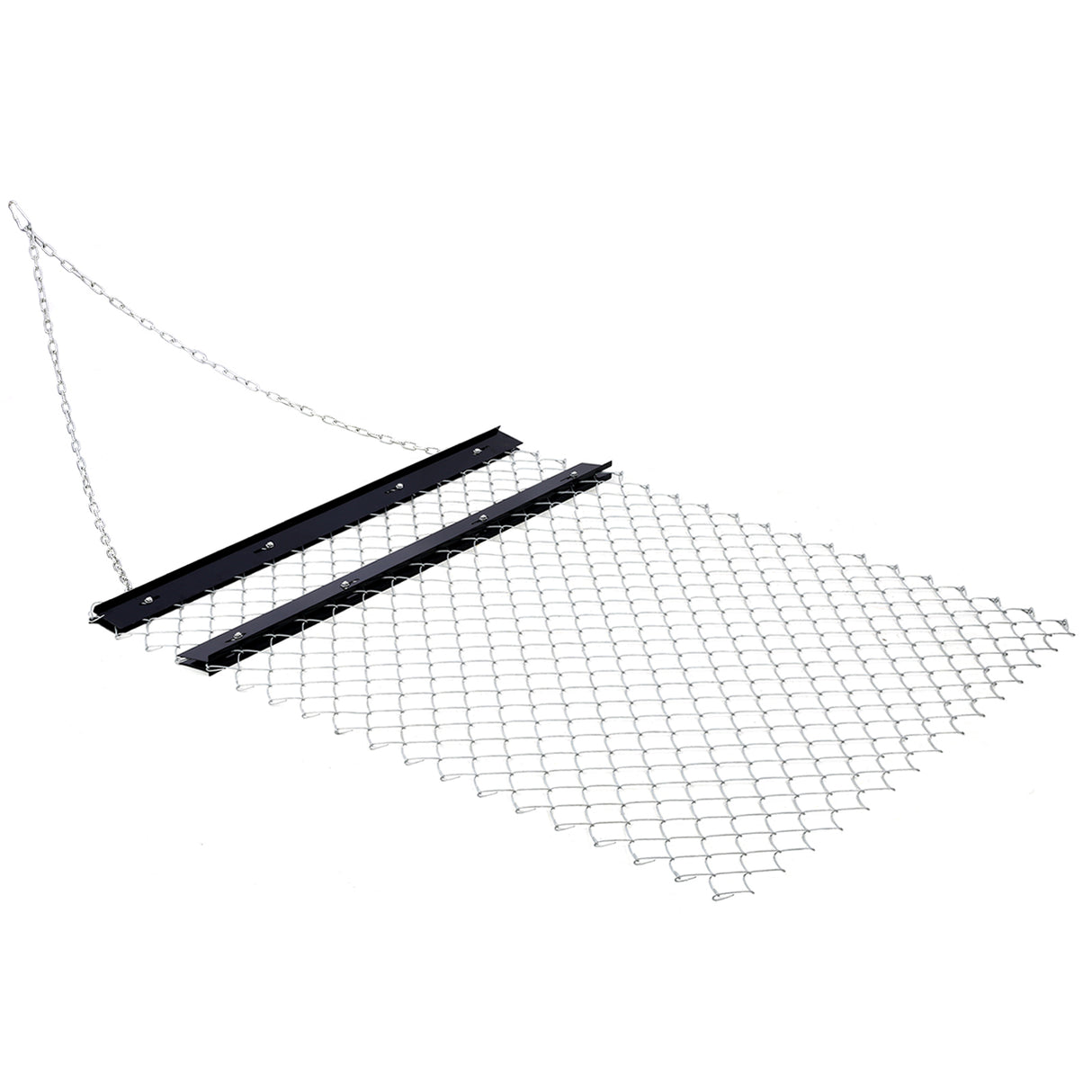 Drag Harrow 4'x5' Chain Harrow--Black