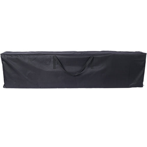 Rampe en fauteuil roulant Seuil en aluminium de 10 pieds portable et pliable 600 lb Capacité de surface non-patins Deux pièces séparées avec sac