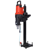 Diamond Core Drilling Machine 9in Wet&Dry Concrete Core Drill Rig with Stand 750RPM Speed 3200W