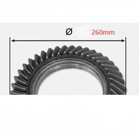 Conjunto de engrenagens cônicas 7340450707 para carregadeira de rodas DooSan Daewoo MEGA 160TC