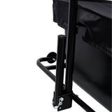 Bike Cargo Trailer with Support Bar Waterproof Cover, Removable Box, Utility Bike Wagon Trailer for Shopping Camping and Outdoor Activities - Fab Heavy Parts