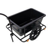 Bike Cargo Trailer with Support Bar Waterproof Cover, Removable Box, Utility Bike Wagon Trailer for Shopping Camping and Outdoor Activities - Fab Heavy Parts