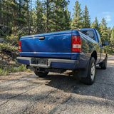 Black Class 3 Tow Trailer Hitch 2 Inch Receiver Compatible with 1983 - 2011 Ford Ranger 1994 - 2009 Mazda B2300 B3000 B4000 Pickup - Fab Heavy Parts