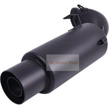 Schwarzer Auspuff Mountain Muffler 762-1048 Anpassungen für 2003-2007 Ski-Doo Rev MXZ Summit 600 600HO 800 800HO & 2003-2008 Ski-Doo Rev MXZ GSX GTX 500SSS