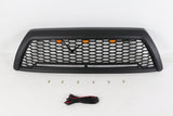 Black Front Grille with Light Fits For Toyota 4 Runner 2006 - 2009 Honeycomb Grill - Fab Heavy Parts