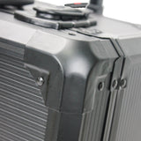 Black Hand Tool Box with 4 Layers of Toolset and Wheels - Fab Heavy Parts