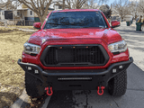 Black Mesh Grille For Toyota Tacoma 2016 - 2023 (Not Fit Truck with Radar Behind the Badge) - Fab Heavy Parts
