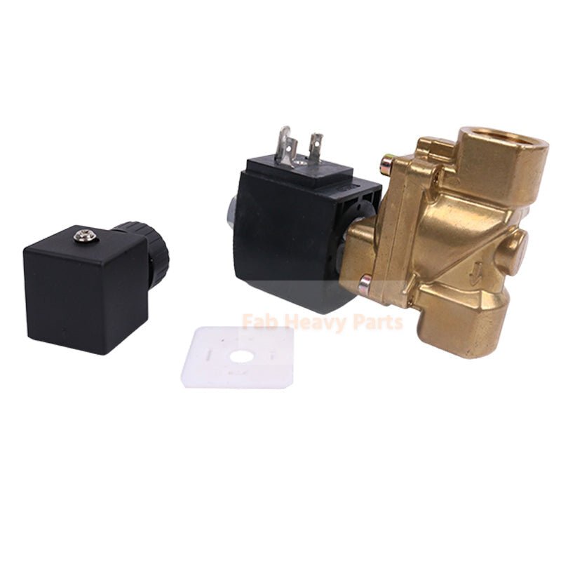Blowdown Solenoid Valve 22124085 Fits for Ingersoll Rand Air Compressor - Fab Heavy Parts