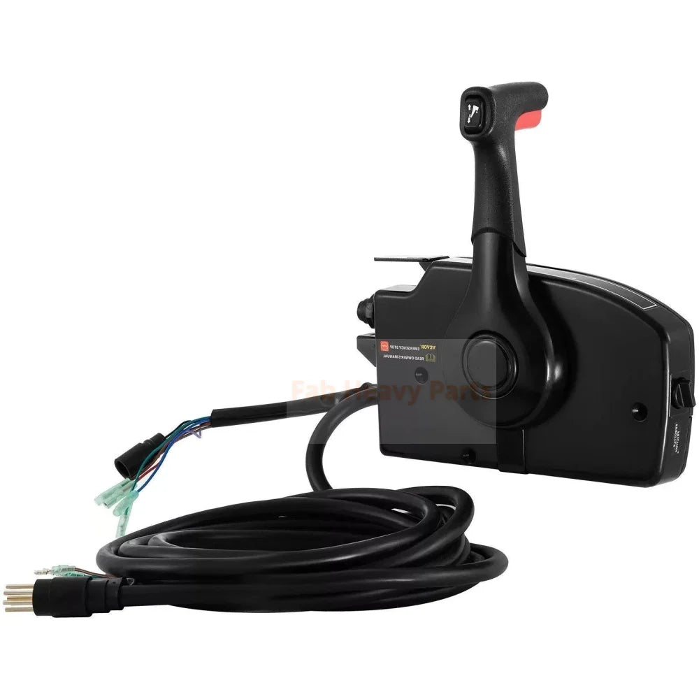 Boat 8Pin 15FT Left Handle Side Mount Control Box 881170A15 Fits for Mercury 2 Stroke - Fab Heavy Parts