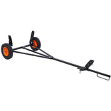 Boat Trailer Dolly 420lbs Load Capacity Carbon Steel Trailer Mover with 96'' - 116'' Adjustable Length - Fab Heavy Parts