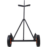 Boat Trailer Dolly 420lbs Load Capacity Carbon Steel Trailer Mover with 96'' - 116'' Adjustable Length - Fab Heavy Parts