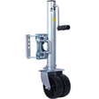 Boat Trailer Jack 34.5 in Bolt - on Tongue Weight Capacity 1500 lb with PP Wheels and Handle - Fab Heavy Parts
