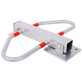 Bollard Pole Barrier with Lock - Gray - Fab Heavy Parts