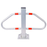 Bollard Pole Barrier with Lock - Gray - Fab Heavy Parts