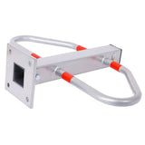Bollard Pole Barrier with Lock - Gray - Fab Heavy Parts