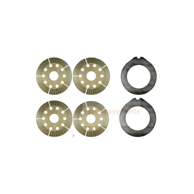Brake Disc Set E9NN2A097BA E6NN2N315AA for 1 Side of Ford New Holland Tractor Loader