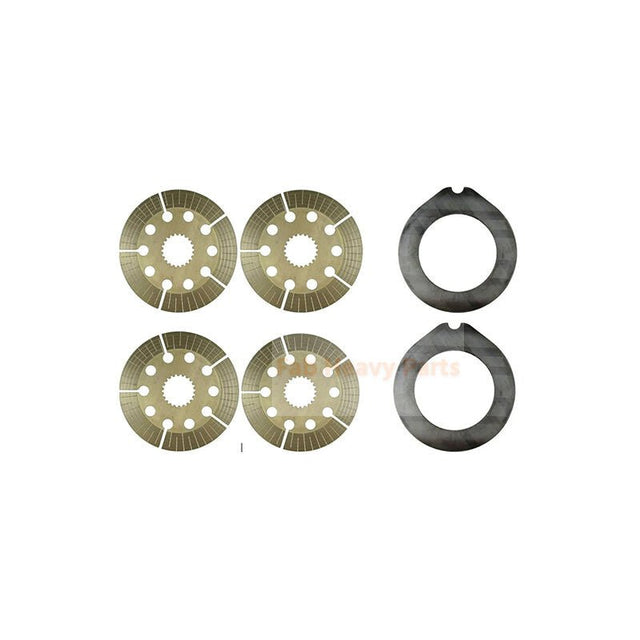 Brake Disc Set E9NN2A097BA E6NN2N315AA for 1 Side of Ford New Holland Tractor Loader Final Clearance - Fab Heavy Parts