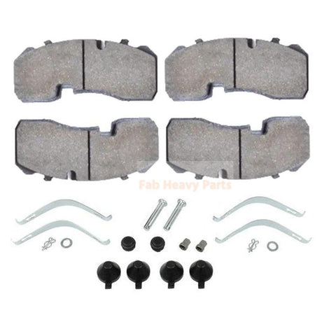 Brake Pad Kit MDP1678 WVA29268 0980107090 SSB60003 for Knorr Meritor BPW Bus Truck - Fab Heavy Parts
