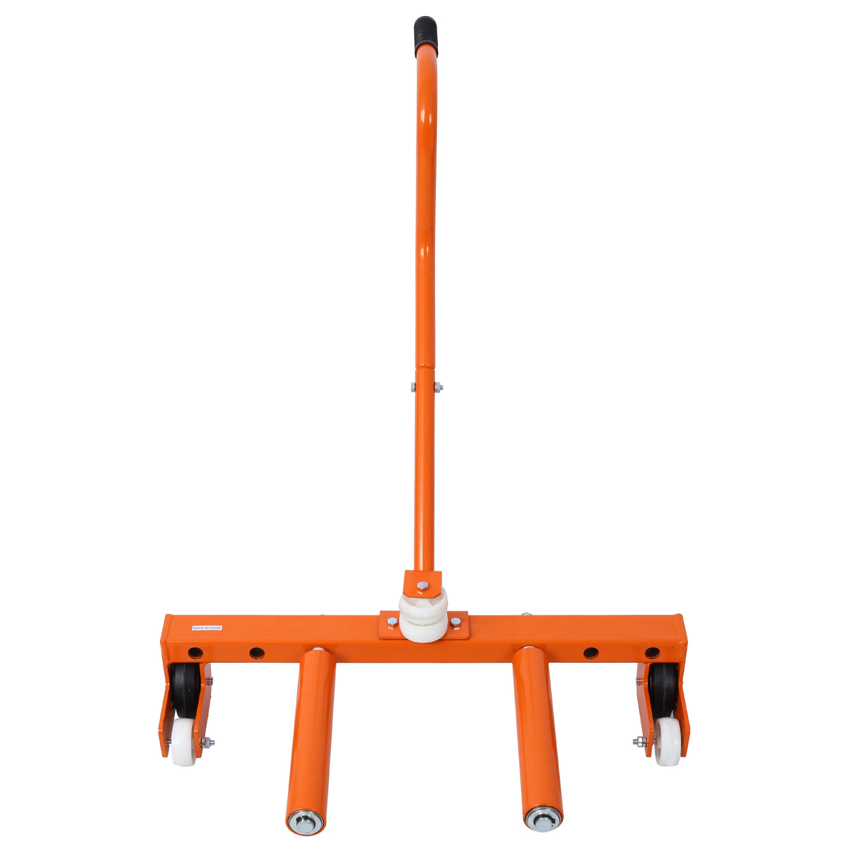 Heavy Duty Adjustable Tire Wheel Dolly 330 Lbs Capacity--Orange