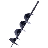 Auger Drill Bit 3/4" Shaft Auger Digger Replacement Bits Earth 4 4IN+6IN+8IN+12IN