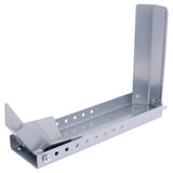 Motorcycle Wheel Chocks Cradle Holder Front Wheels Adjustable Stand Trailer Stop for 8"-24"