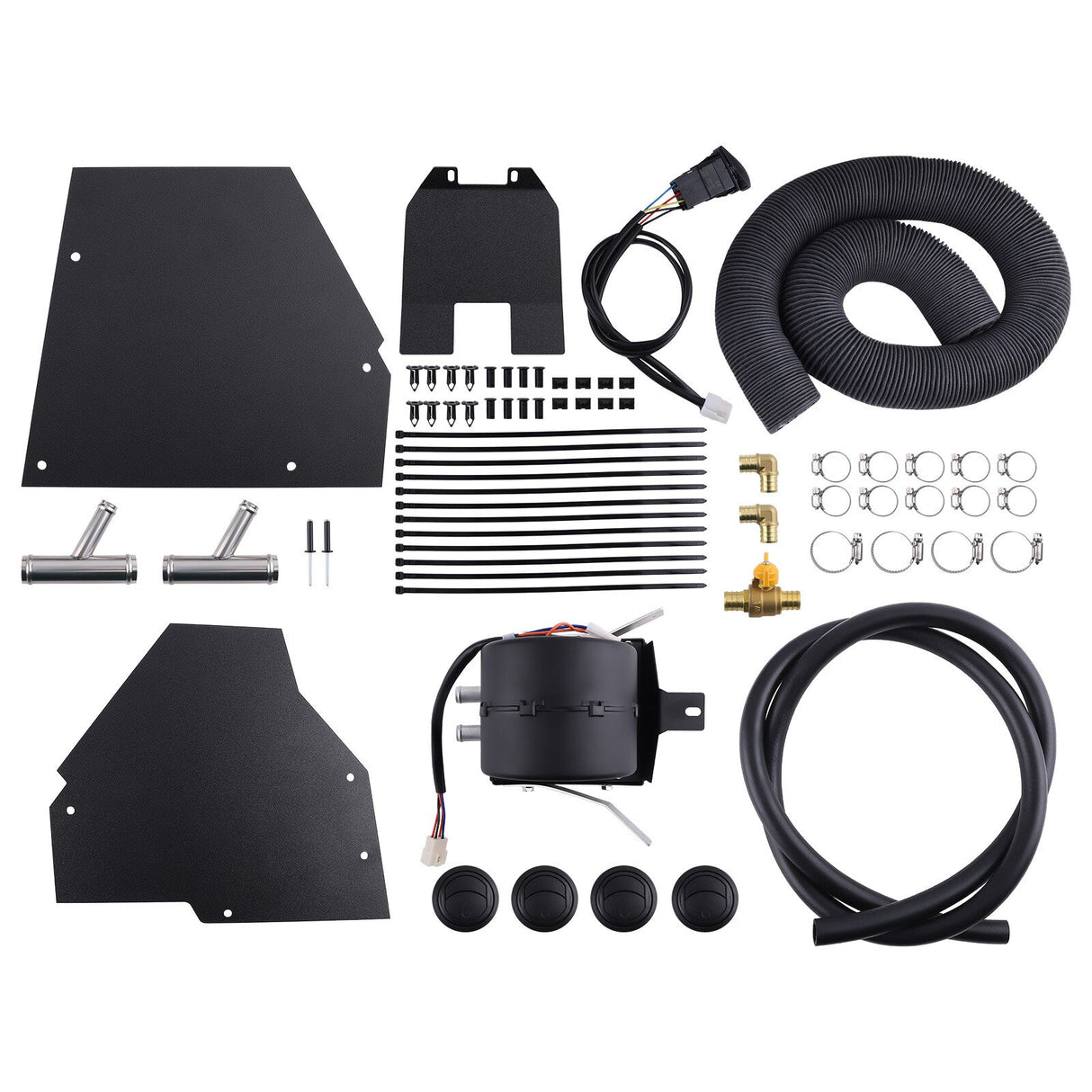 Cab Heater Kit w/ Defrost SSHK609-00 Fits for Can-Am Maverick X3 2017 2018 2019 2020 - Fab Heavy Parts