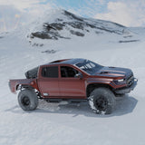 Cab Running Boards Compatible for 2019 - 2025 Chevy Silverado & GMC Sierra 1500/2020 - 2025 Chevrolet Silverado/GMC Sierra 2500 HD 3500 HD Crew Cab 2500HD/3500HD - Fab Heavy Parts