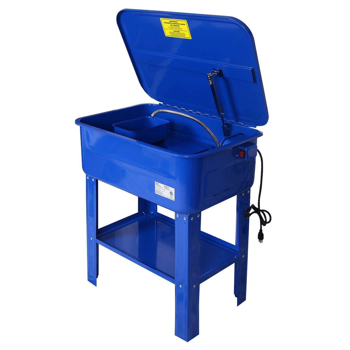 Cabinet Automotive Parts Washer with 110v Pump 20 Gallon - Fab Heavy Parts