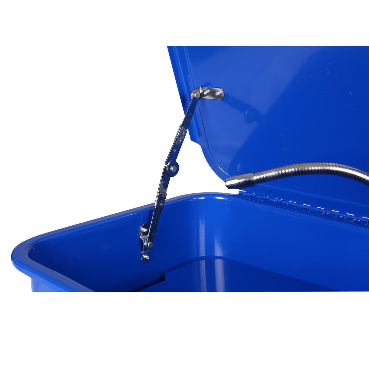 Cabinet Parts Benchtop Automotive Washer with 110v Electrical Pump 3.5 Gallon Blue - Fab Heavy Parts