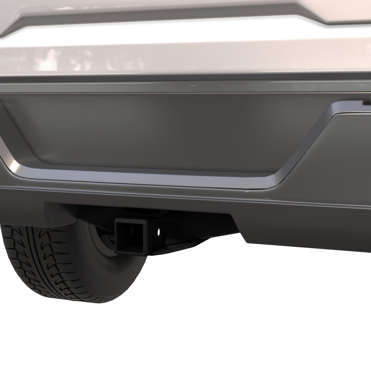 Carbon Steel Class 3 Trailer Hitch 2 Inch Square Receiver Compatible with 1999 - 2013 Chevrolet Silverado and GMC Sierra Selected Models - Fab Heavy Parts