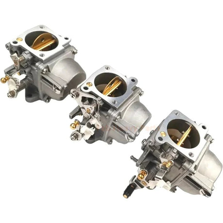 Carburetor Assembly Set 6H1 - 14303 - 05 - 00 6H1 - 14302 - 02 - 00 6H1 - 14301 - 04 - 00 Fits for Yamaha 90HP 6H1 - 14302 - Fab Heavy Parts