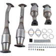 Catalytic Converter Set 0961480 16399 Fits for Nissan Pathfinder 4.0L 2005 - 2010 Frontier 4.0L 2005 - 2014 NV2500 NV3500 4.0L 2012 NV1500 4.0L 2012 - 2016 Suzuki Equator 4.0L 2009 - 2012 - Fab Heavy Parts
