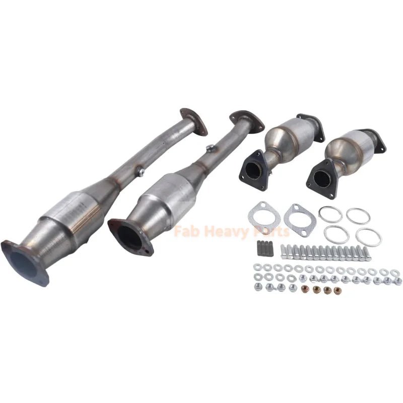 Catalytic Converter Set 0961480 16399 Fits for Nissan Pathfinder 4.0L 2005 - 2010 Frontier 4.0L 2005 - 2014 NV2500 NV3500 4.0L 2012 NV1500 4.0L 2012 - 2016 Suzuki Equator 4.0L 2009 - 2012 - Fab Heavy Parts