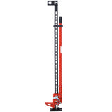 High Lift Jack 60" Utility 7000 lbs Capacity Ratcheting Off Road Heavy-Duty Bumper--Red