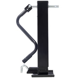 Weld On Trailer Jack 12,000 lbs. Capacity Sidewind Crank No Mount Square Tube 26 Inch Travel Heavy-Duty Square Tube