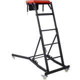 Top Automotive Engine Creeper 42.5"-66" 330 LBS Capacity High Top 4 Swivel Caster Wheels Padded Deck Foldable