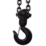 Chain Hoist 11000lbs 5T Capacity 10ft with 2 Heavy Duty Hooks Manual Steel Construction - Yellow - Fab Heavy Parts