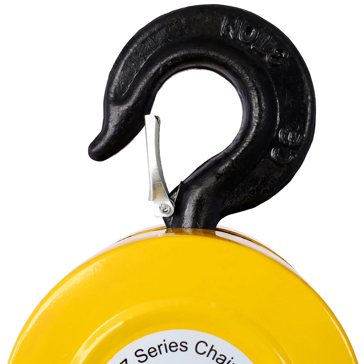 Chain Hoist 6600lbs 3T Capacity 10ft with 2 Heavy Duty Hooks Manual Steel Construction - Yellow - Fab Heavy Parts