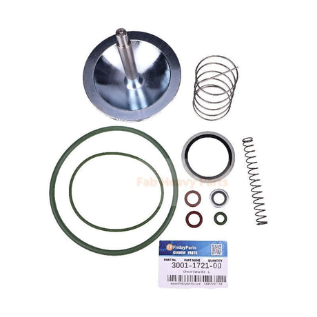 Check Valve Kit 3001 - 1721 - 00 for Atlas Copco Air Compressor GA132VSD - Fab Heavy Parts