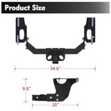 Class 3 Trailer Hitch Compatible with 2010 - 2019 Subaru Outback Wagon (Except Sport) - Fab Heavy Parts