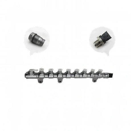 Common Rail Assembly 0445226129 0445226128 T410594 375-2649 for Caterpillar CAT Engine C7.1 Excavator 323D2 L Wheel Loader 924K 930K 938K 950 GC - Fab Heavy Parts