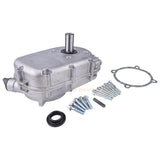 Komplettes 2:1-Untersetzungsgetriebe ASU000631-B ASU000631B 25 mm Eingang, 22 mm Ausgangswelle, passend für Honda-Motor GX160 GX200 GX270 GX390 168F 168F2 LF200 LF210