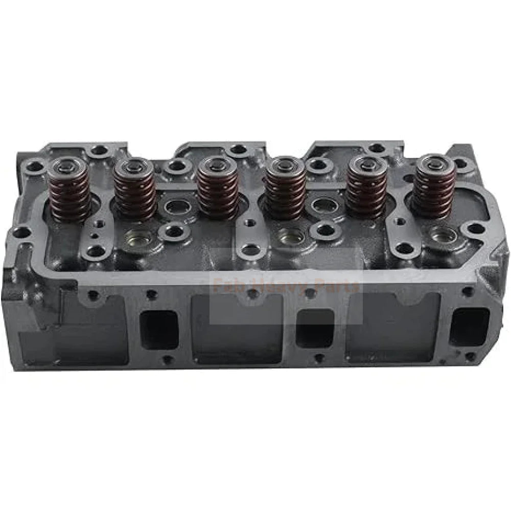 Complete Cylinder Head 621111004600 for Iseki Engine 3ICLL1.12B3G Massey Ferguson Tractor GC2300 - Fab Heavy Parts