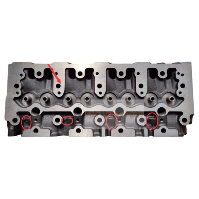 Complete Cylinder Head Fits for Yanmar 4TNV86 Engine RK55 Tractor Thermo King TK486V - Fab Heavy Parts